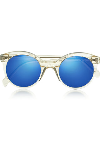 White Chapel cat eye acetate sunglasses